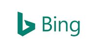 The teal Bing logo featuring a stylized 