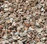 Brown and tan gravel texture.