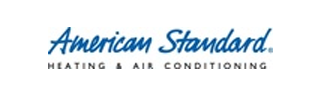 The logo for american standard heating and air conditioning
