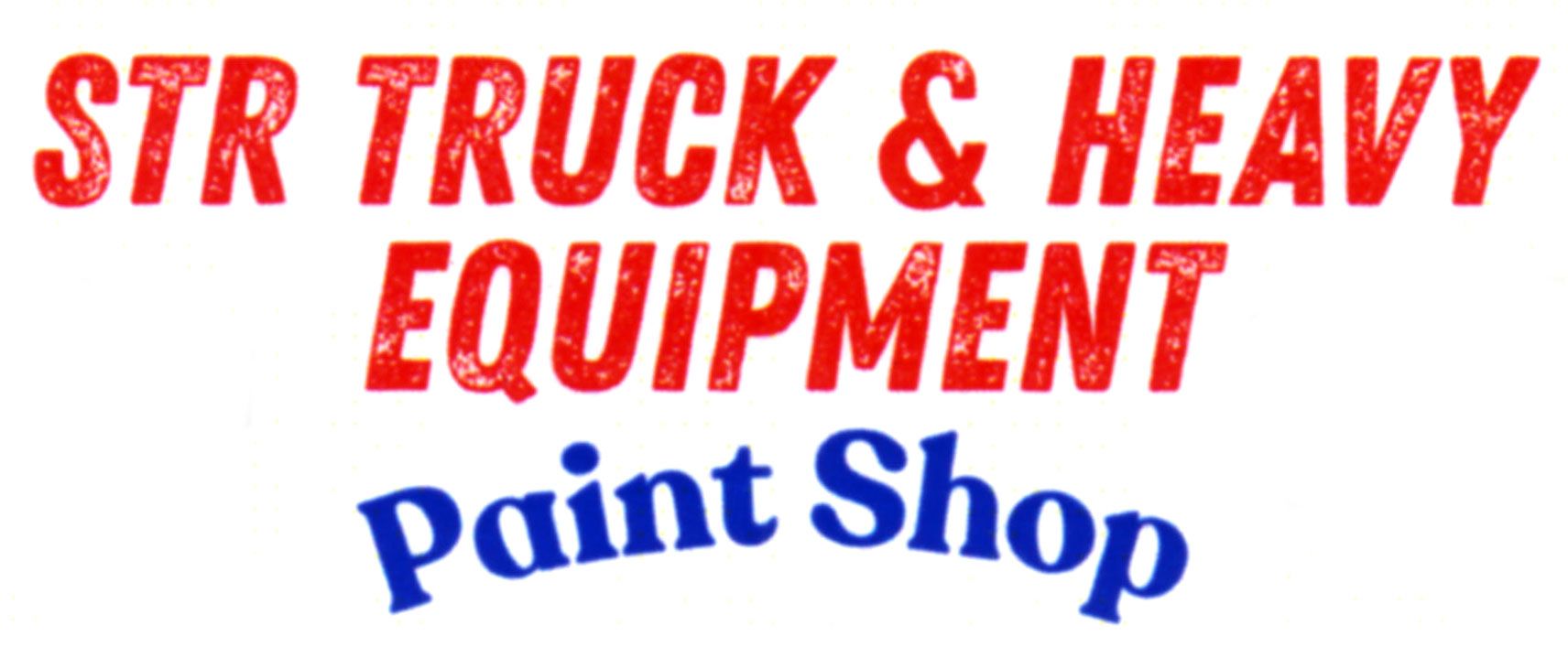 STR Truck & Heavy Equipment Paint Shop - logo