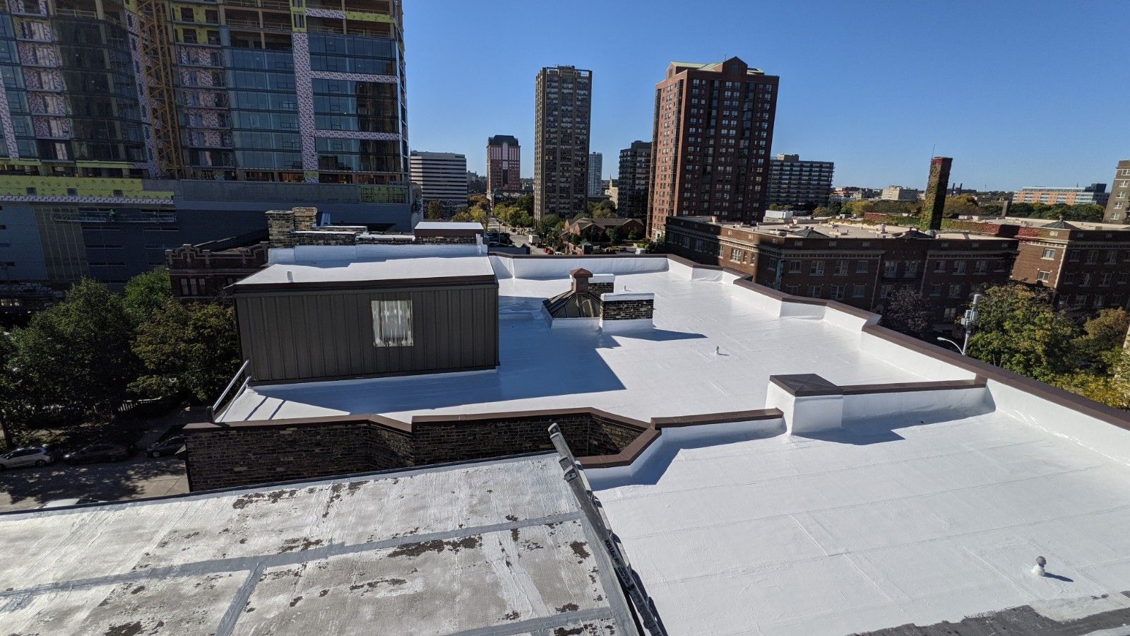 Final roof restoration