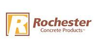 Logo for Rochester Concrete Products with an