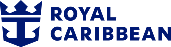 Royal Caribbean logo: Crown and anchor symbol with text