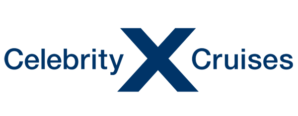 Celebrity Cruises logo with a blue