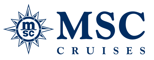 MSC Cruises logo: blue compass rose and letters