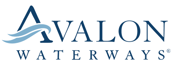 Avalon Waterways logo: navy