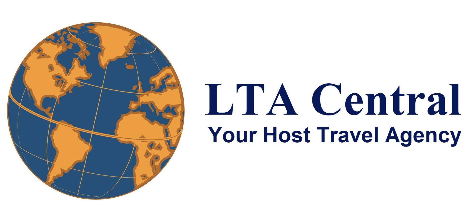 Logo: globe with continents in orange, &ldquo;LTA Central&rdquo; in orange text.