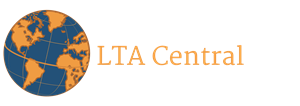 Logo: globe with continents in orange, “LTA Central” in orange text.