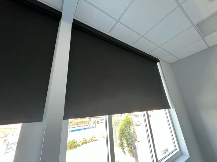 Office blackout shade