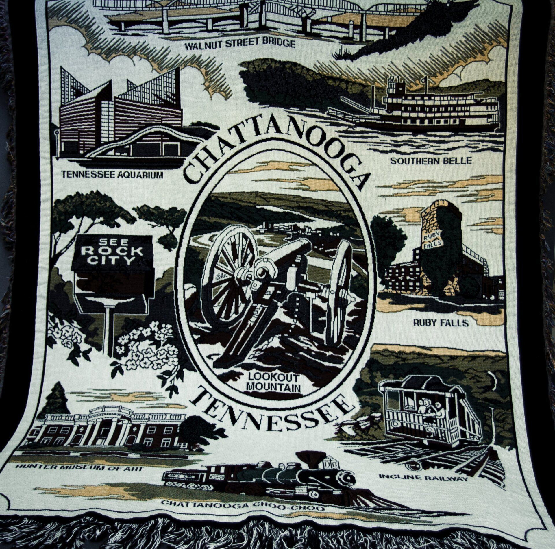 Chattanooga Throw Blanket