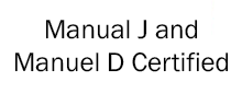 Manual J and Manuel D certified