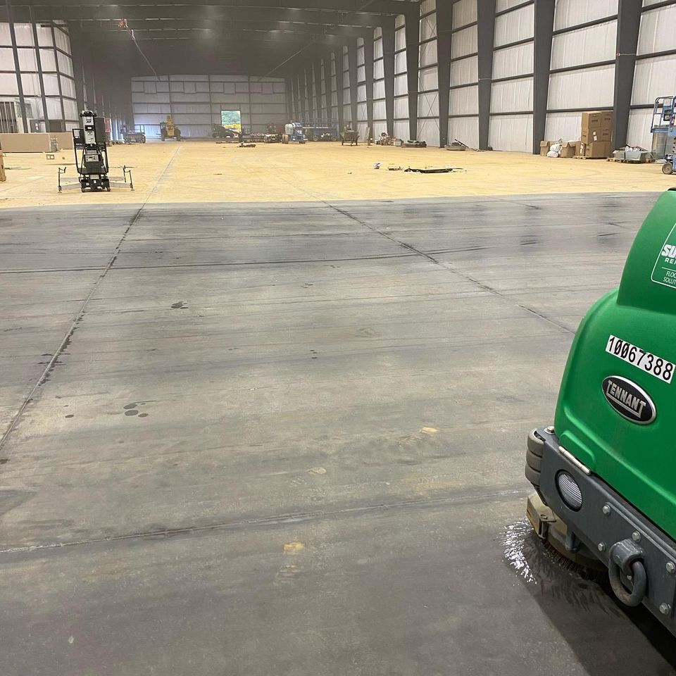 Industrial power washing