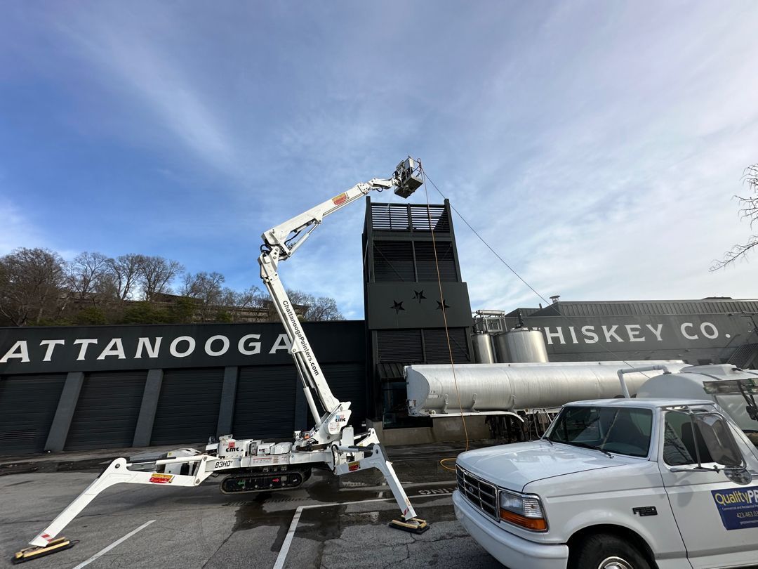 Commerical building cleaning