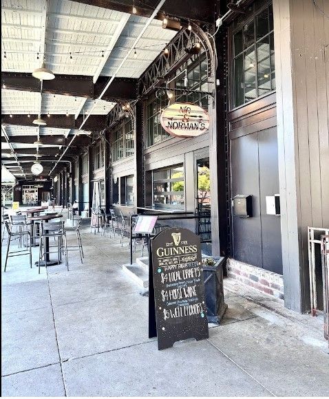 A before and after photo of a star transportation trailer