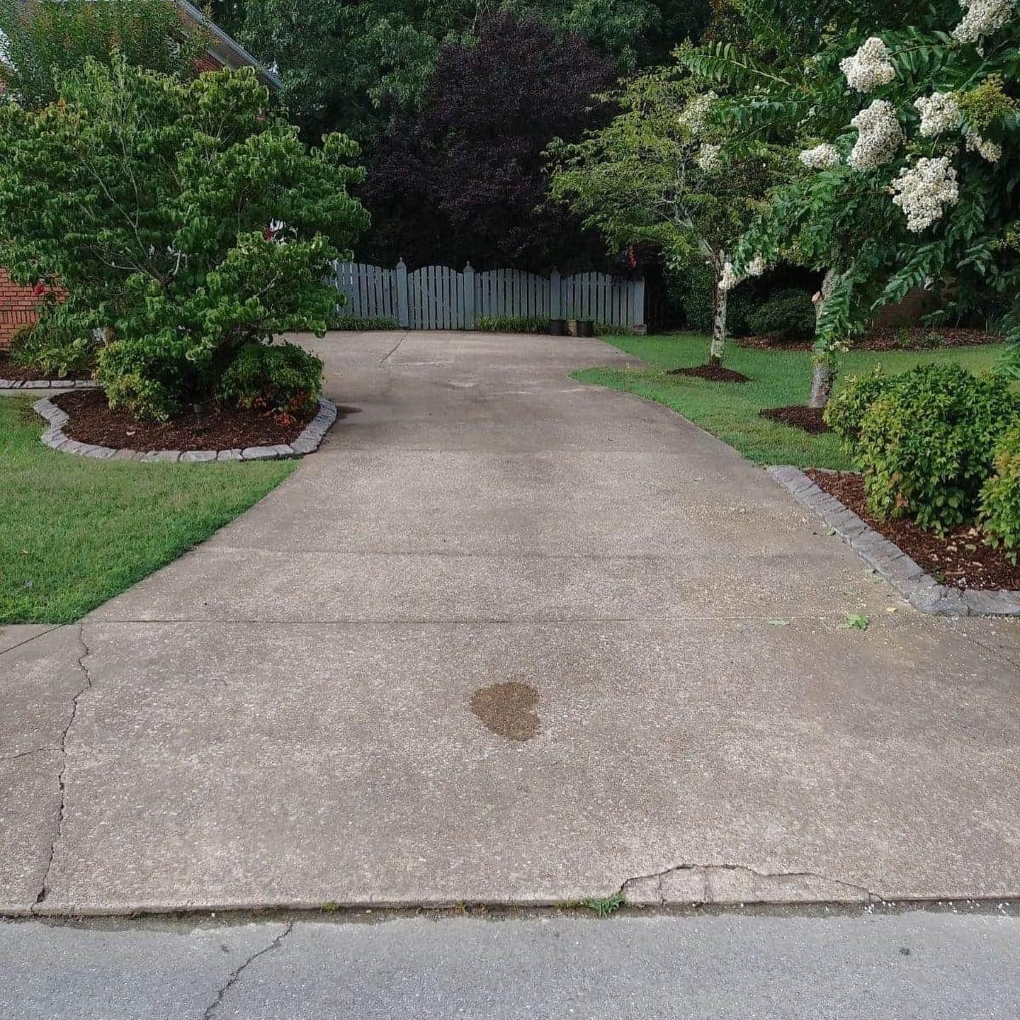 Before Residential Driveway