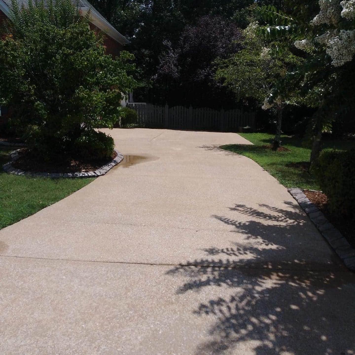After Residential Driveway