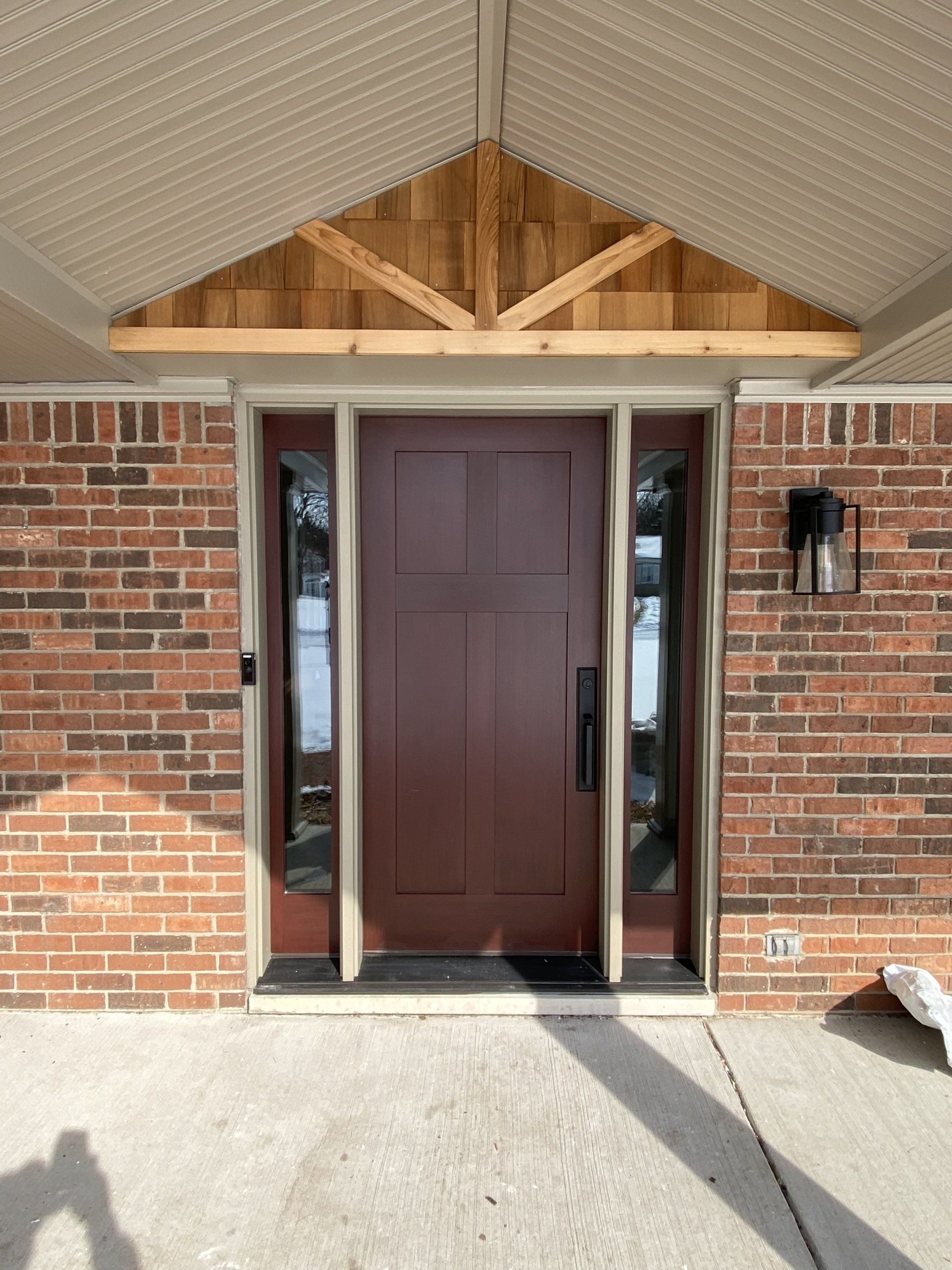 Entry door