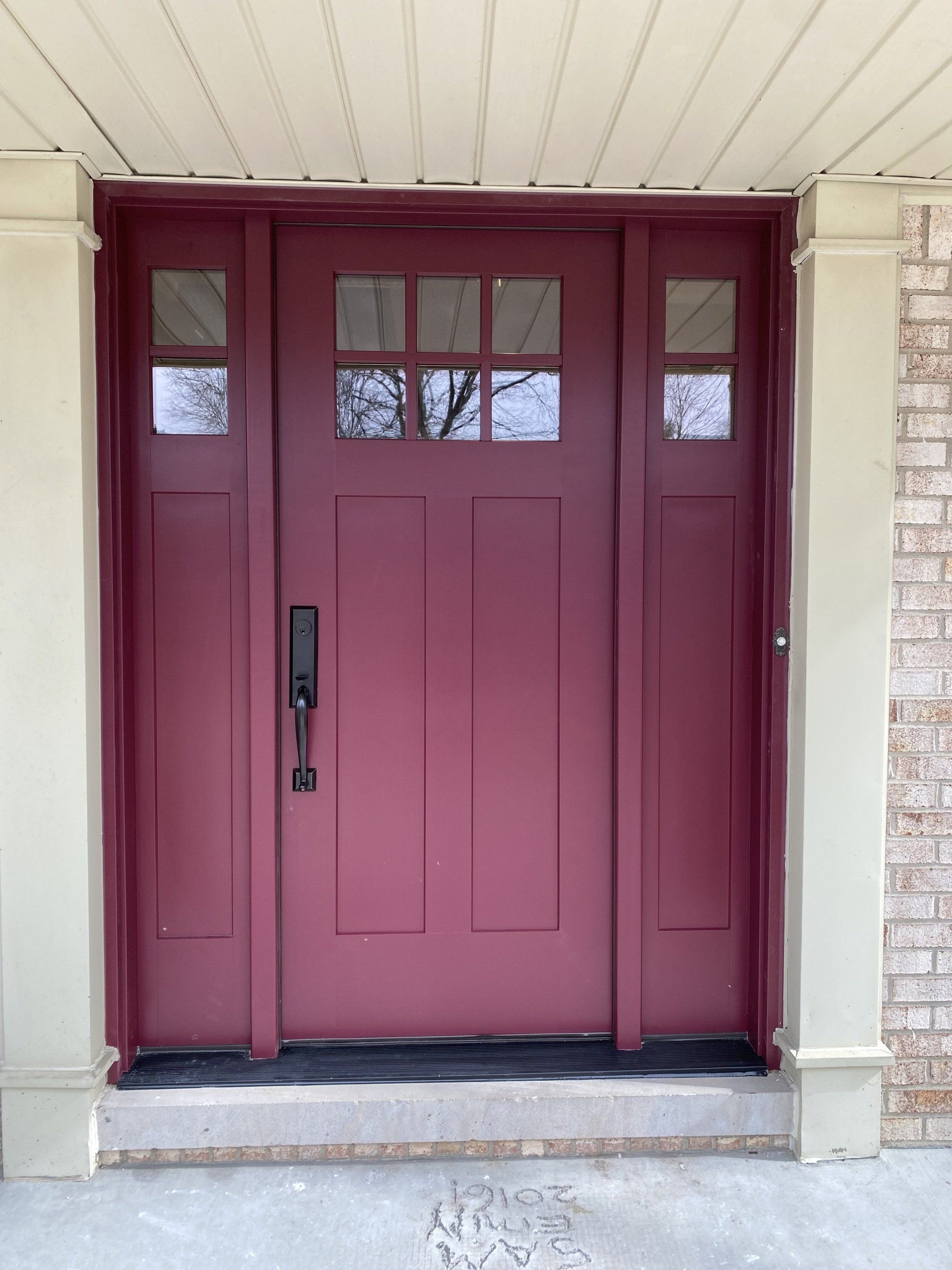 Entry door