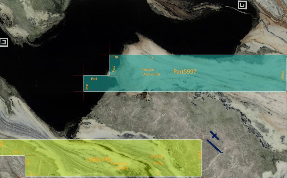 Map highlighting the Persian Gulf with a turquoise overlay, and a yellow region in the lower part of the image.