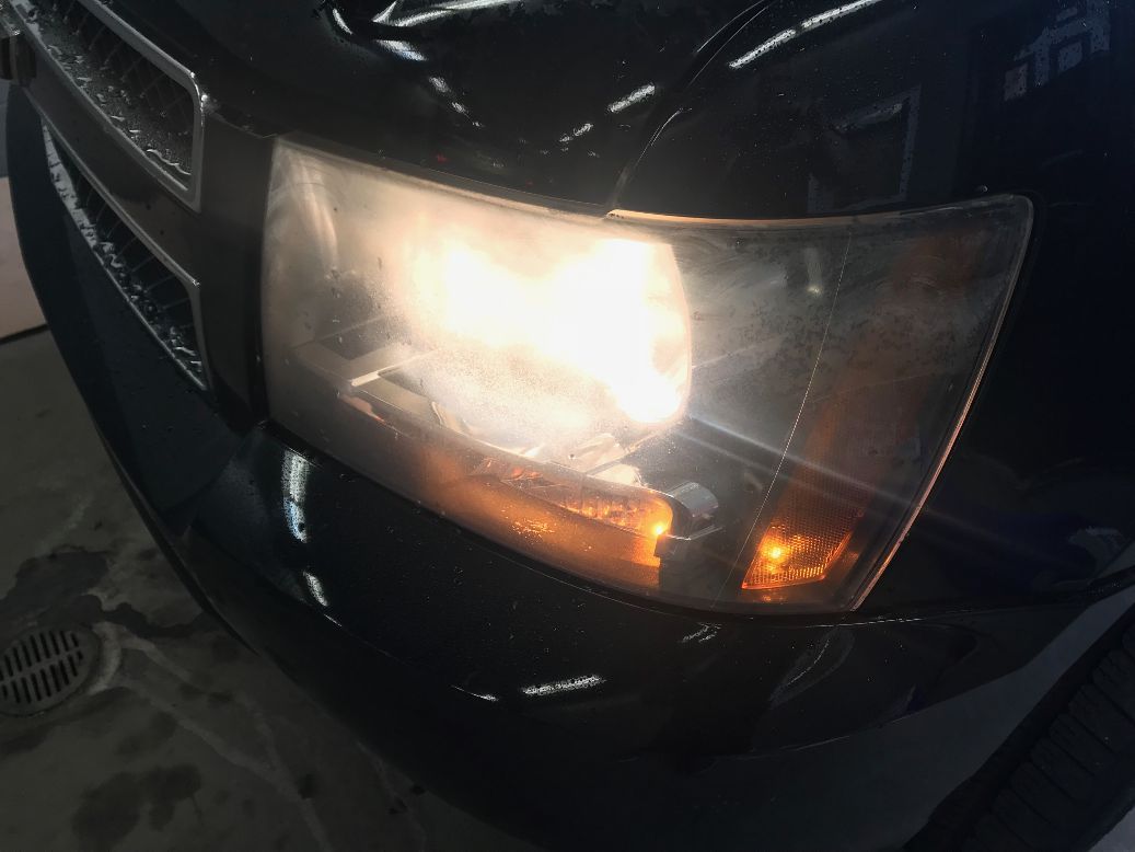 Polished Plastic Headlight Lenses