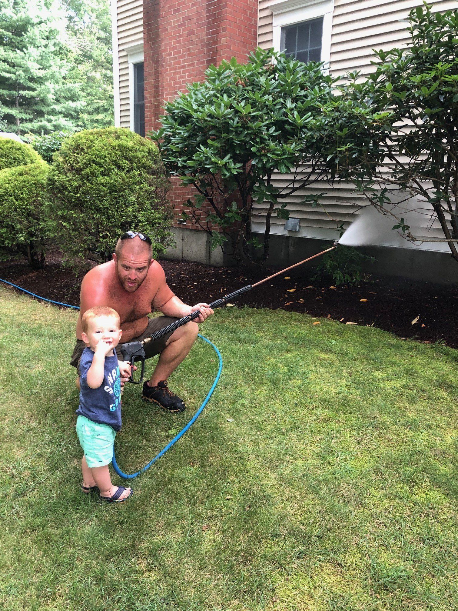 Residential power washing service