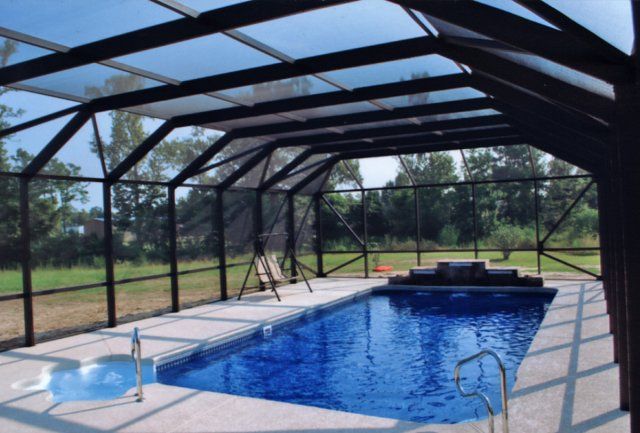 Pool enclosure