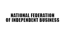 National Federation of Independent Business text logo in black.