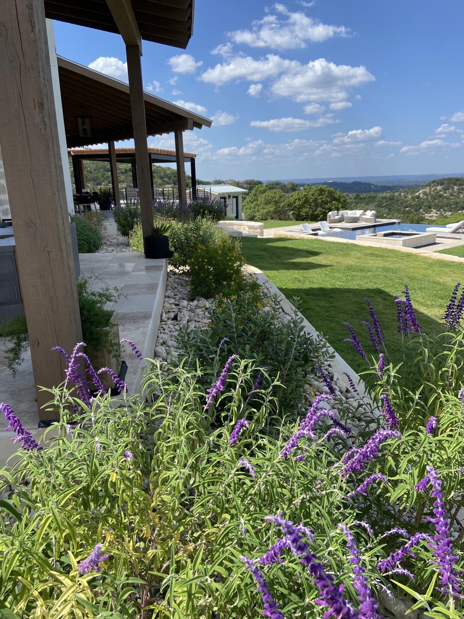 Beautiful landscaping