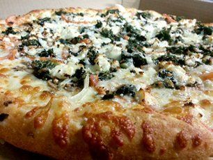 Spinach Gourmet Pizza