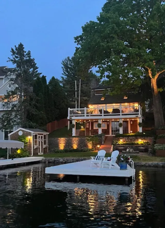 House with beautiful deck