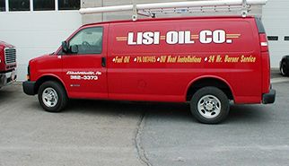 Lisi Oil Co's van