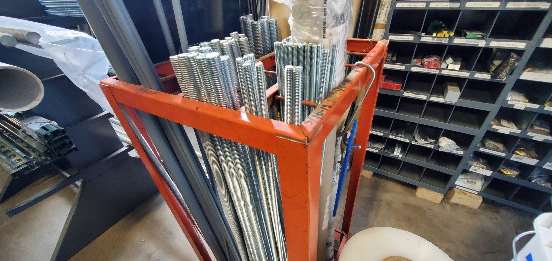 long bolts and threaded rods