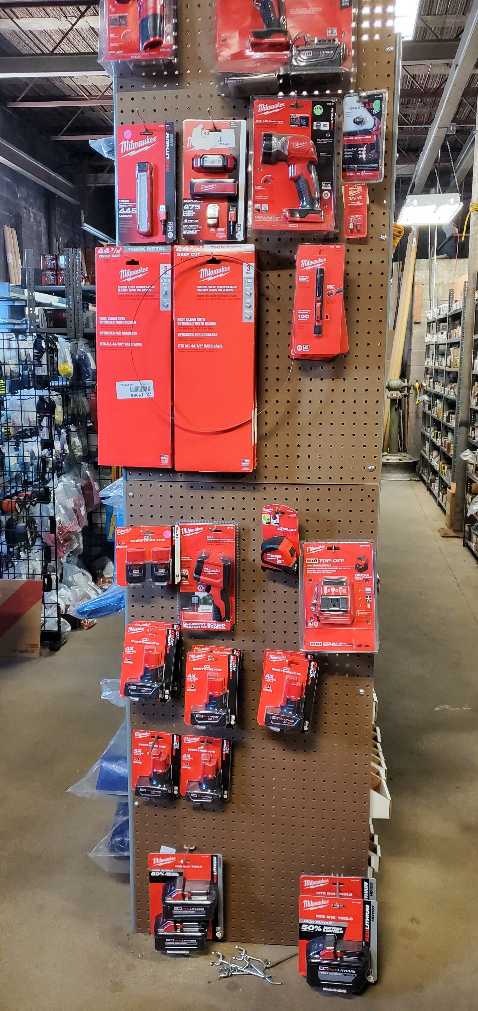 different work lights