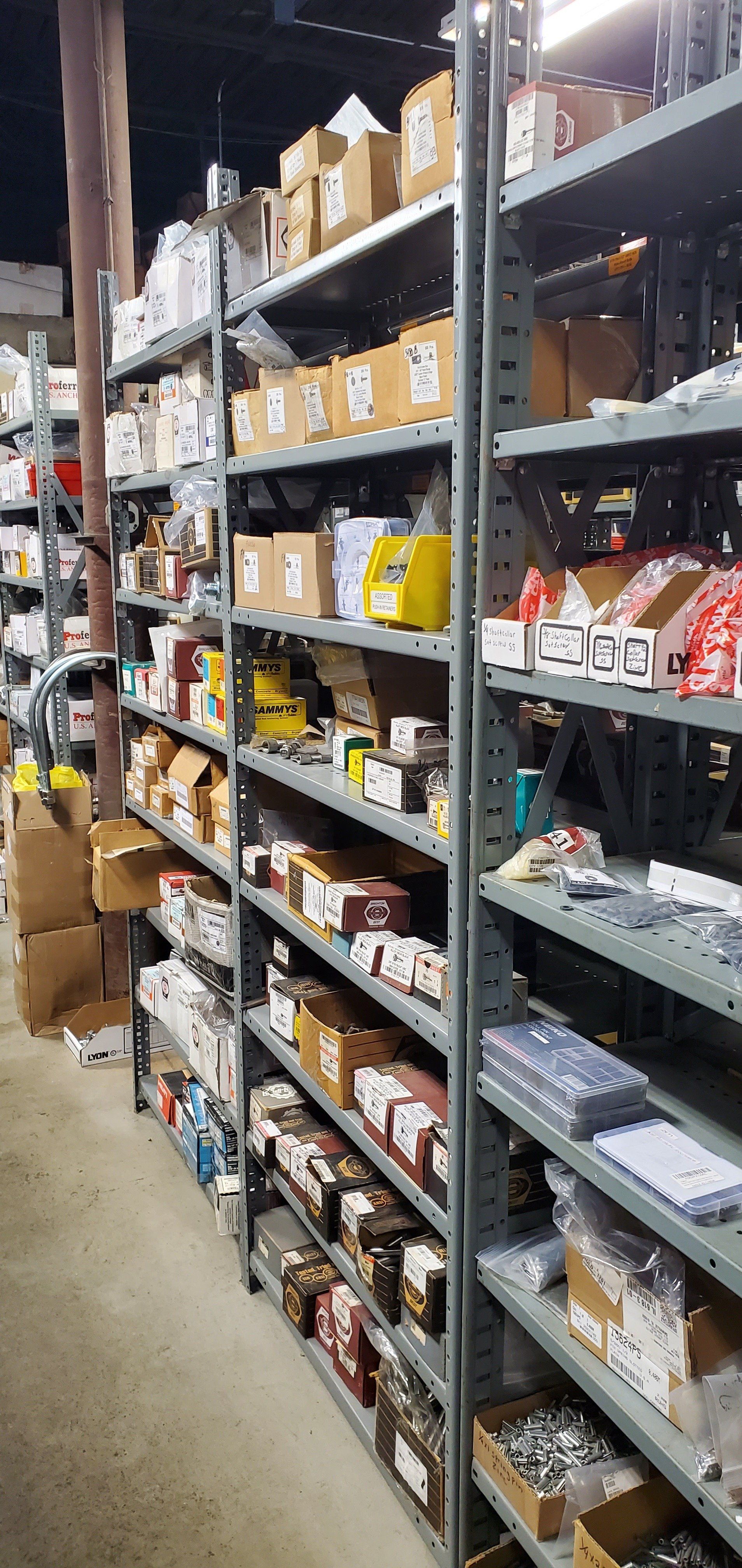 push-in retainers and set screws