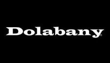Dolabany logo in white text on a black background.