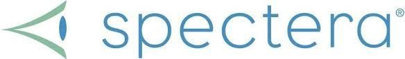 Spectera logo: a teal eye icon with the word 