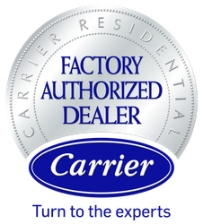 Carrier Factory Authorized Dealer logo