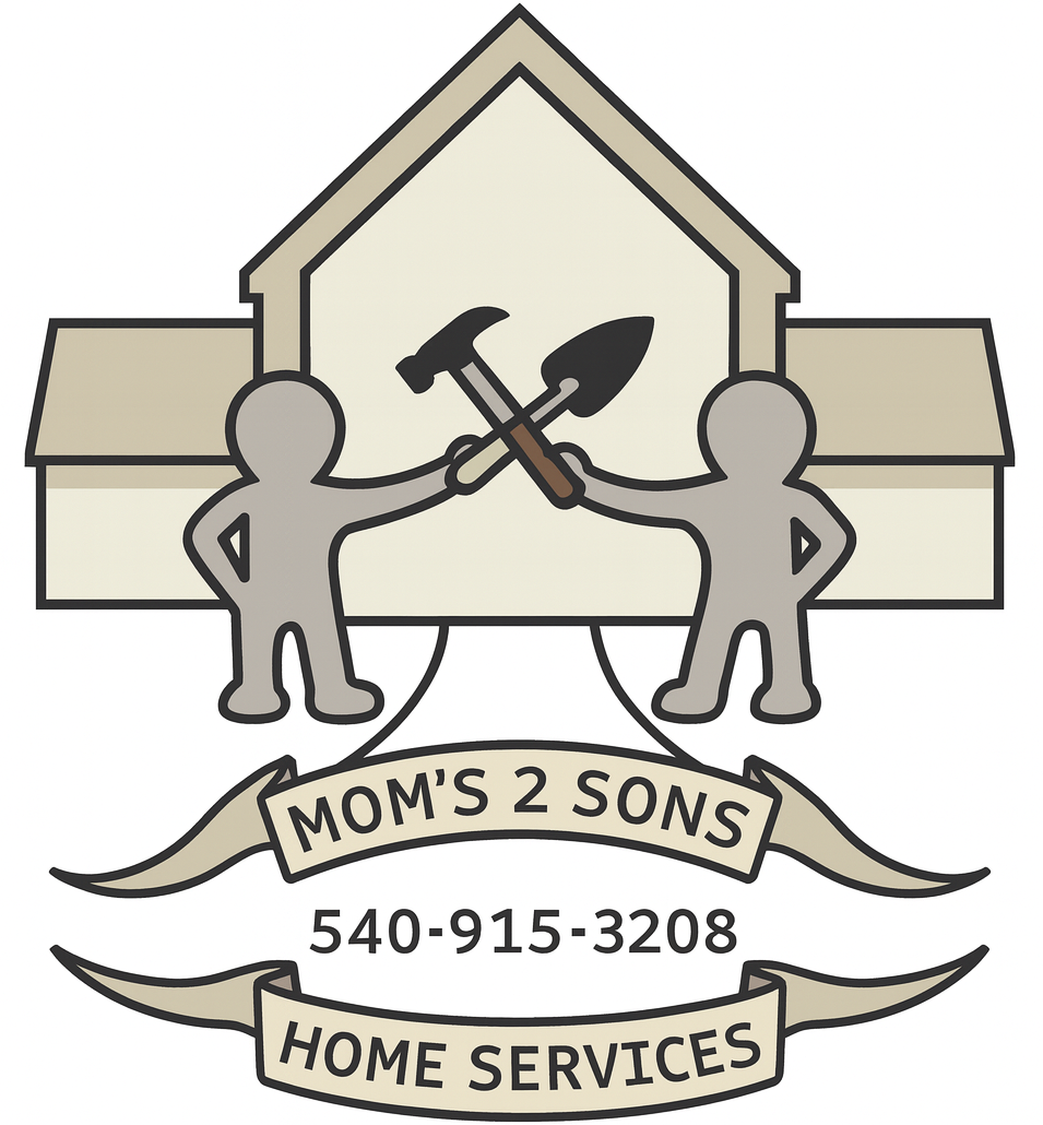 Moms 2 Sons Home Services Logo