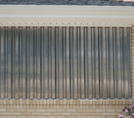Accordion shutters