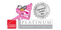 Owens Corning Platinum Preferred Contractor logo