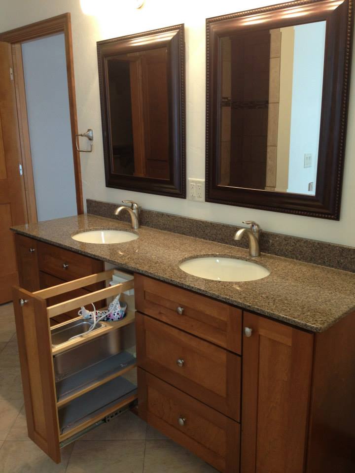 Beautiful bathroom cabinets
