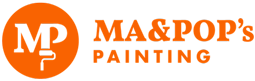 Ma & Pop's Painting - logo