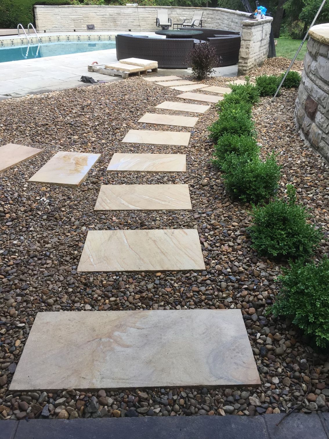 Customized walkway