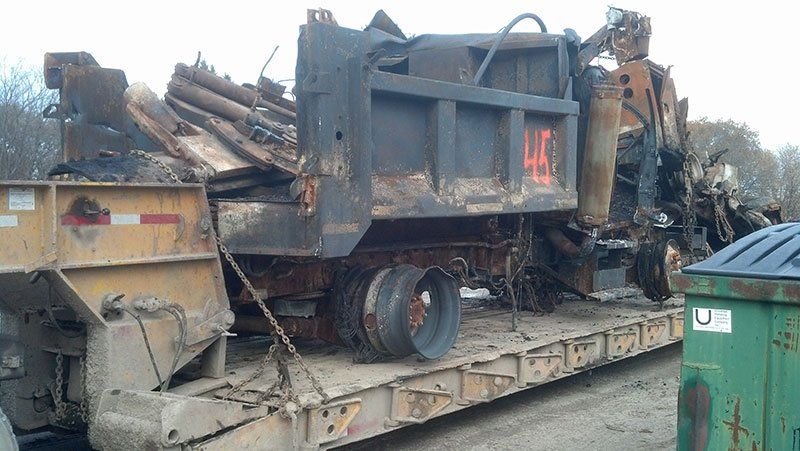 truck scrap metal