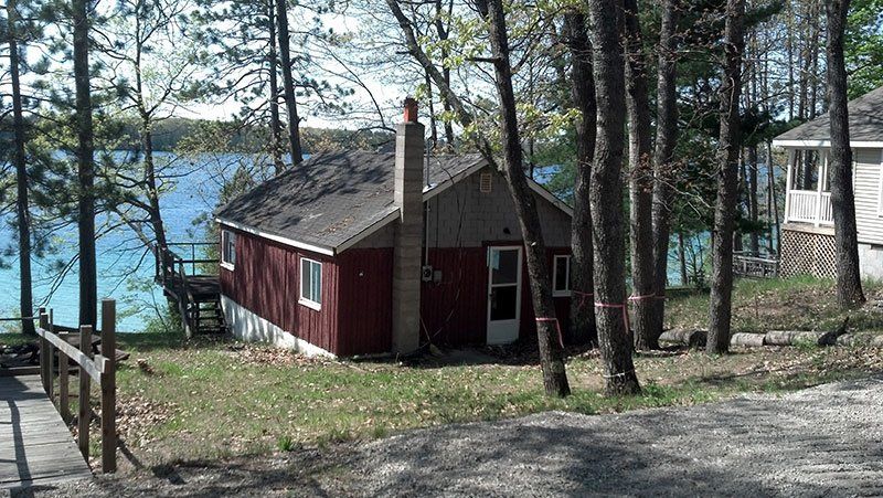 lake house about to be demolished