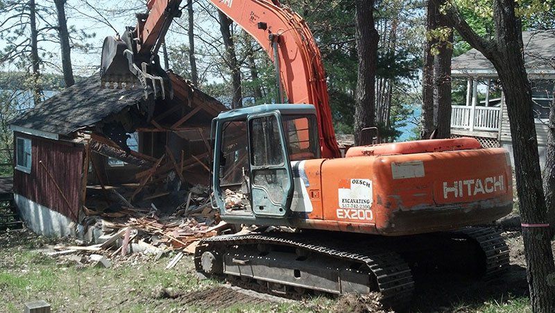 lake house demolition service