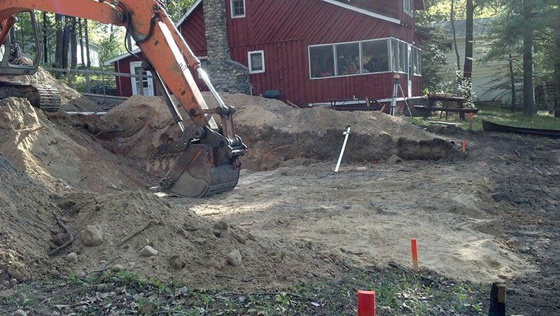 heavy equipment moving ground