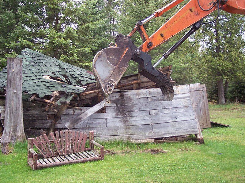 small cabin demolition service