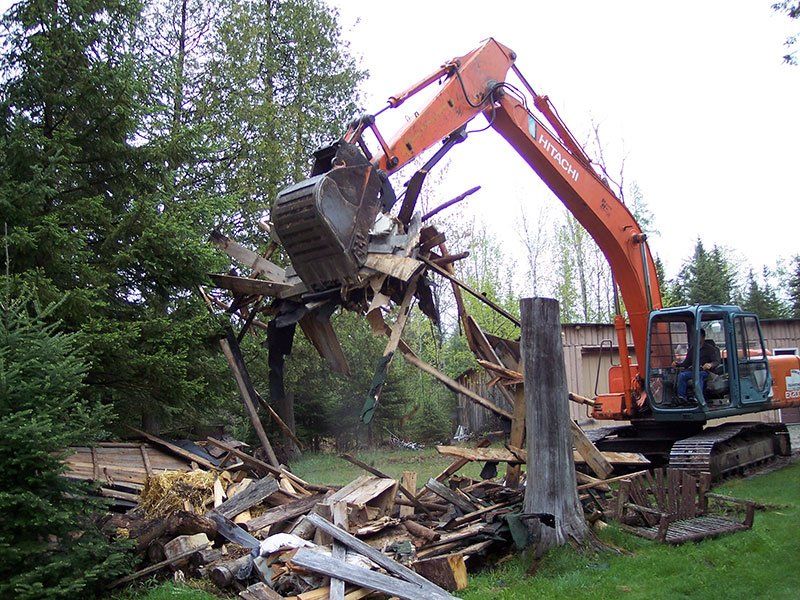 cabin demolition service
