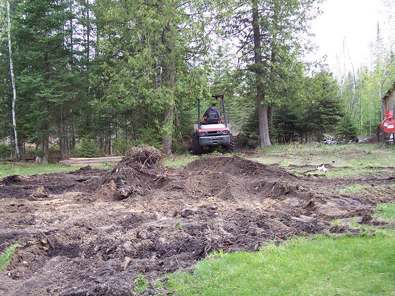 empty demolition site